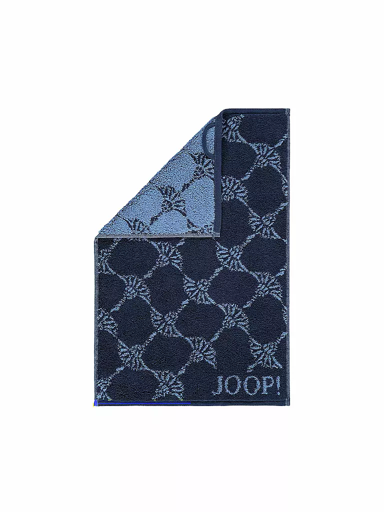 JOOP Gästetuch Cornflower 30x50cm Navy dunkelblau