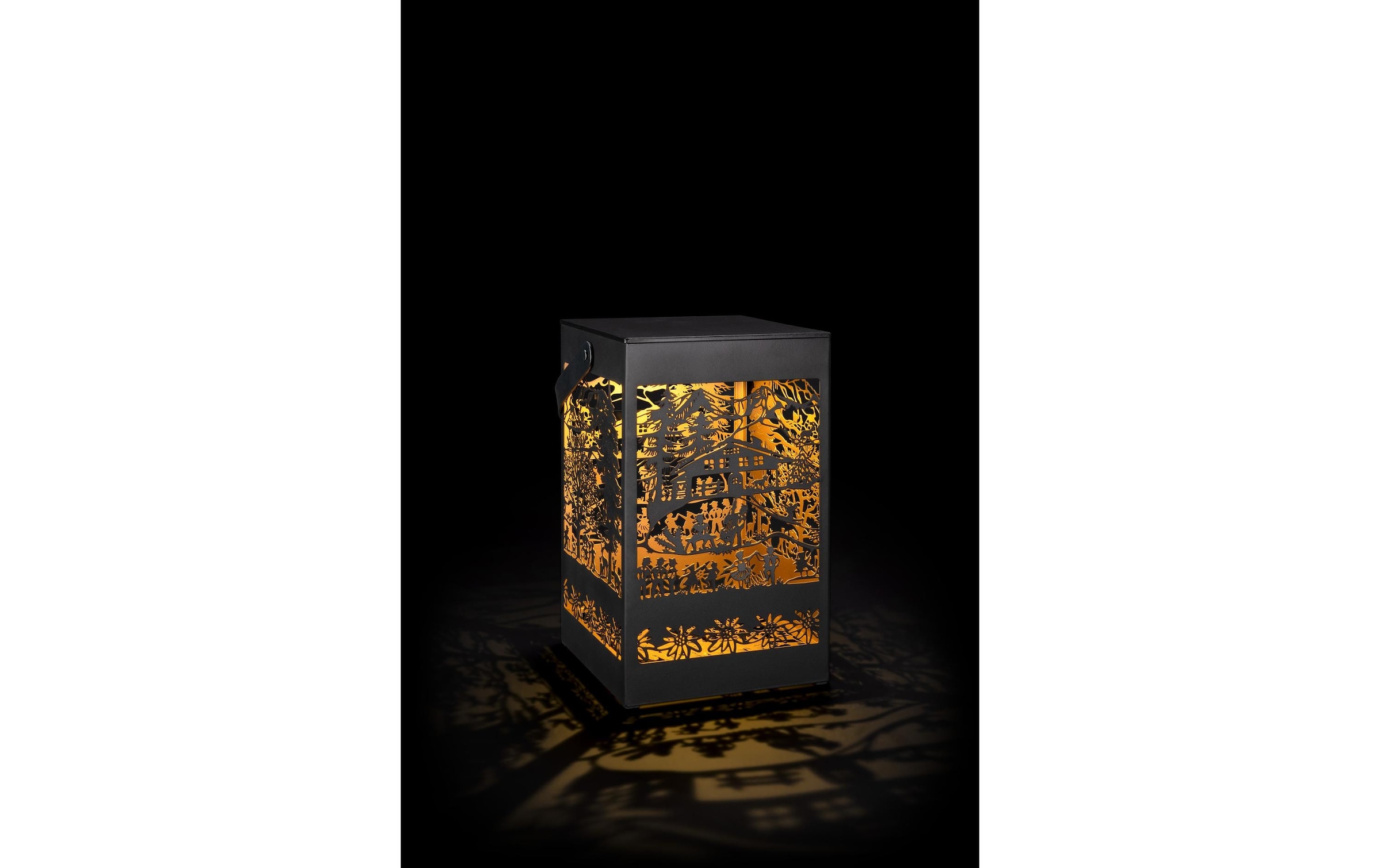 STT LED Laterne »Edelweiss Recharge USB« LED-Modul Warmweiss