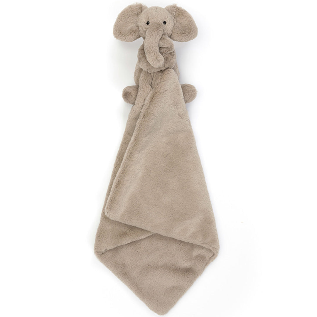Jellycat knuffeldoek smudge olifant - 34 cm