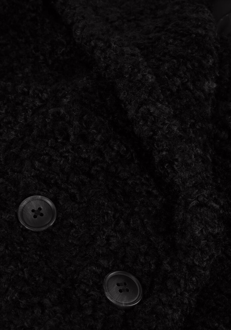 NOTRE-V zwarte notre-v gilet teddy gilet