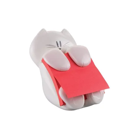 Post-it® Super Sticky Z-Notes Spender Cat mit 1 Block Z-Notes à 90 Blatt