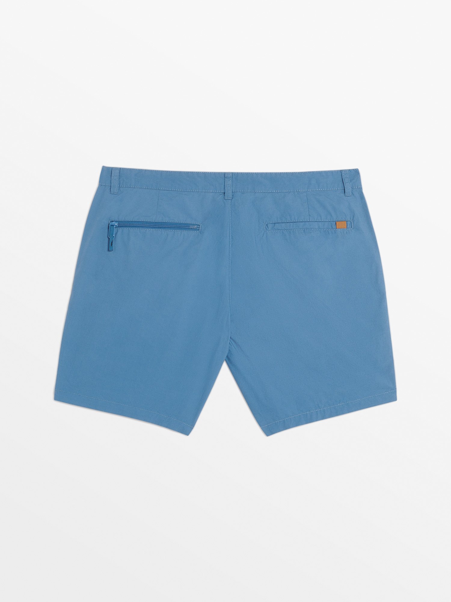 Short Homme Léger Coton Biologique Bleu