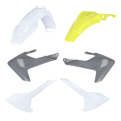 Kit plastiques Acerbis Couleur - Gris / Blanc