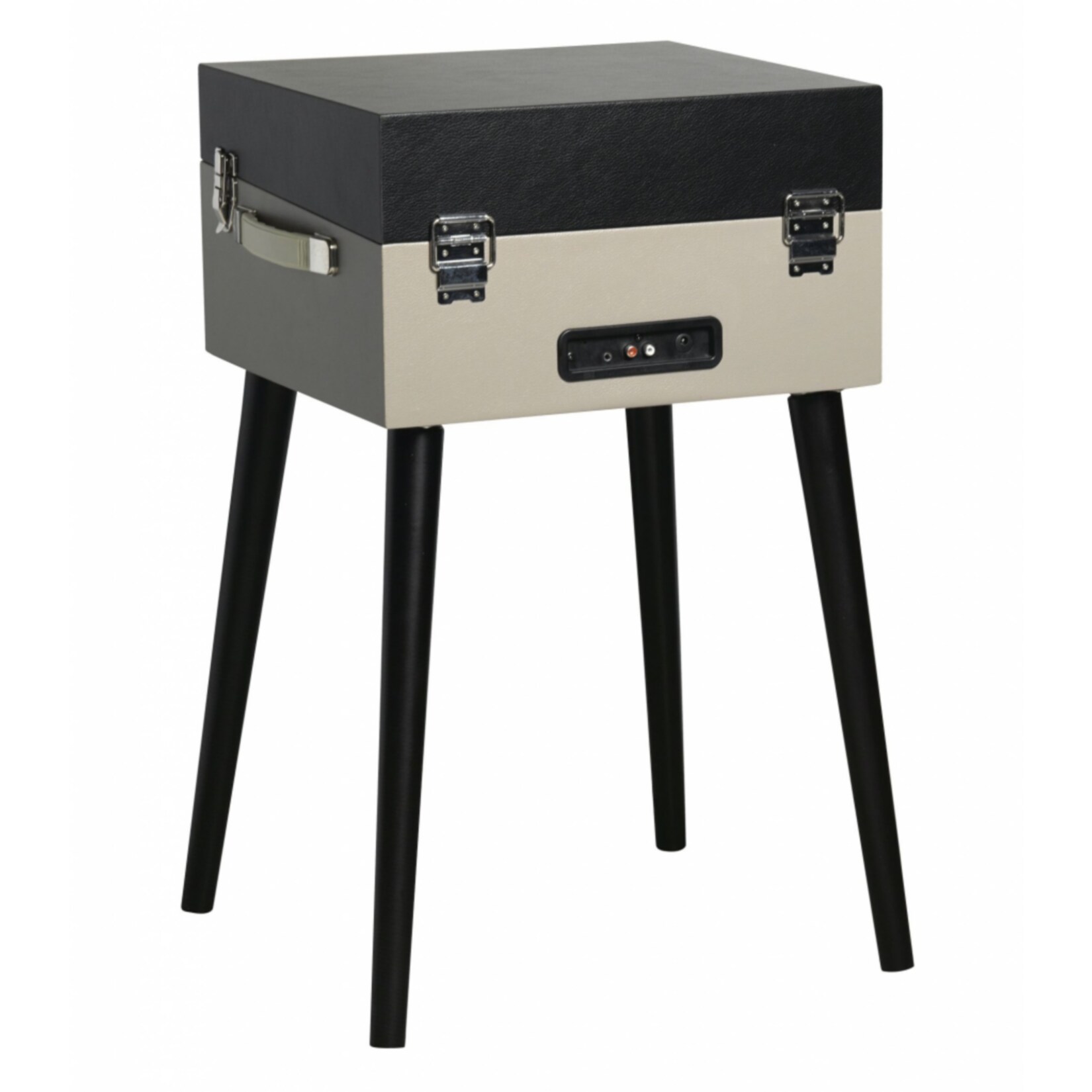 Denver VPL-150BT freistehender Retro Schallplattenspieler mit Bluetooth MP3, USB, Smartphonesteuerung