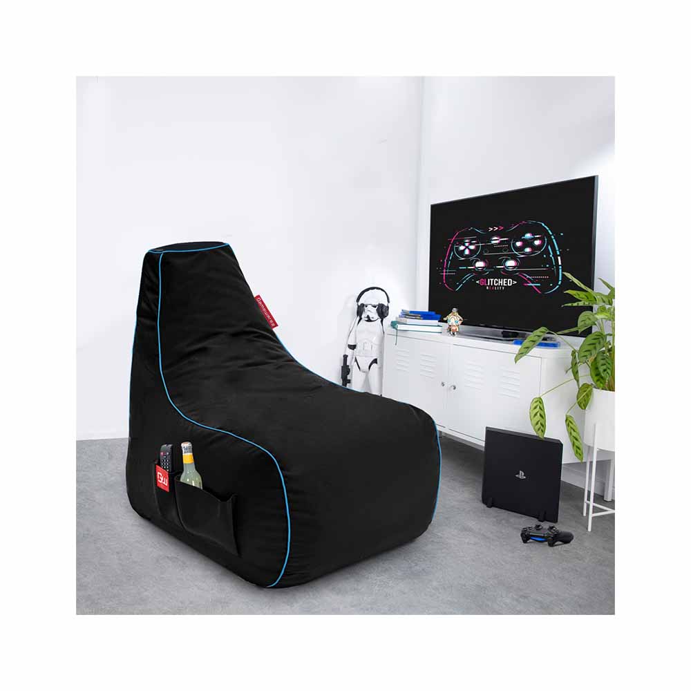 Gaming Sitzsack Beta - Crimson Warrior (Schwarz/Rot)