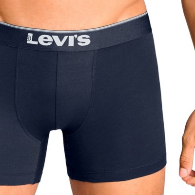 Boxer homme confort entrejambe anti-enroulement et tissu stretch doux - Lot de 2 LEVIS
