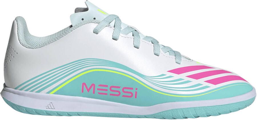 Adidas F50 Messi Club kinder zaalschoenen blauw Gymschoenen 2 3 Uitneembare zool