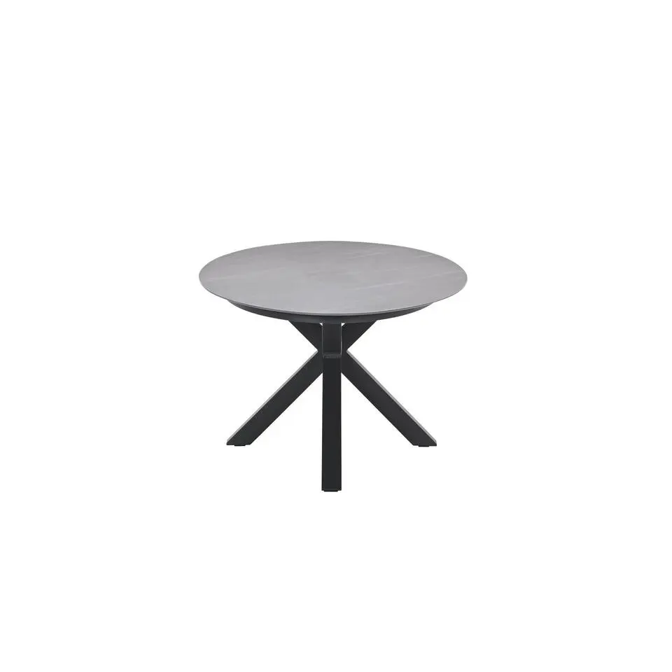 Scotland tafel - 230x115 cm - carbon black - Centostone Napoli grey