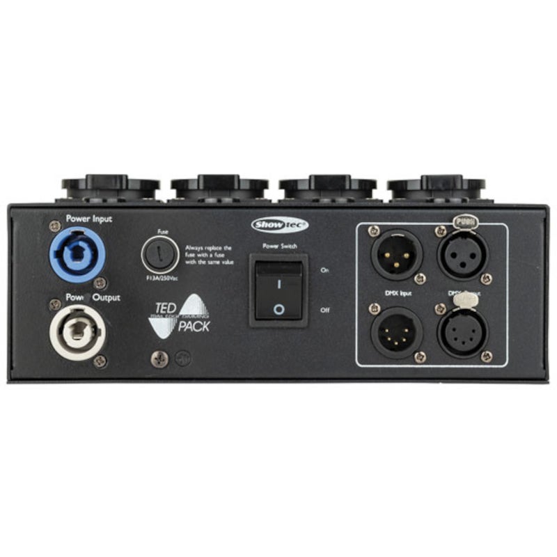 Showtec TED Pack 4-kanaals dimmer