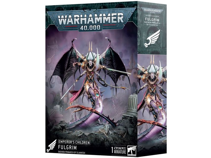 Games Workshop Figur Warhammer 40K Fulgrim Damonenprimarch Warhammer 40K, Fulgrim – Dämonenprimarch des Slaanesh – Bausatz