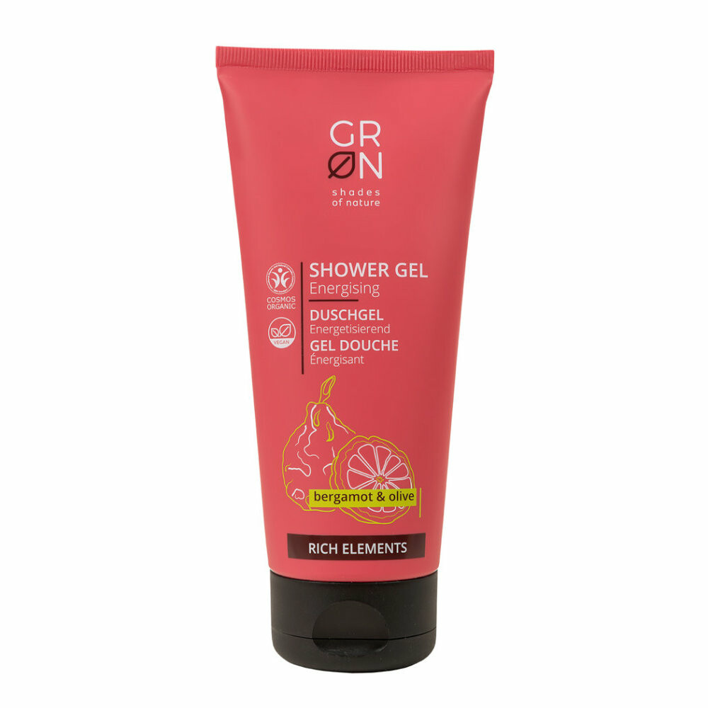 GRN Rich Elements Shower GelBergamot & Olive200 ml