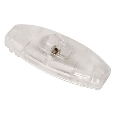 Interrupteur Diall à fil souple lumineux transparent