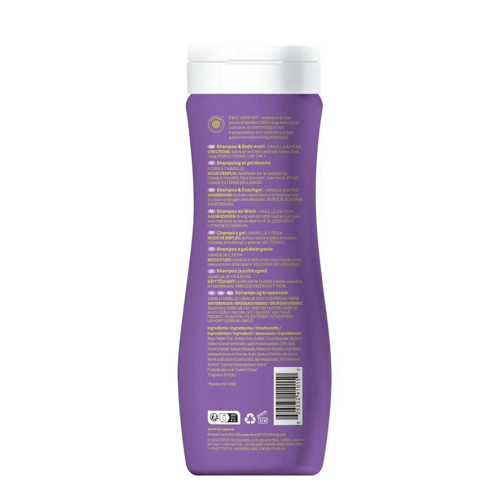ATTITUDE® baby leaves 2-in-1 shampoo