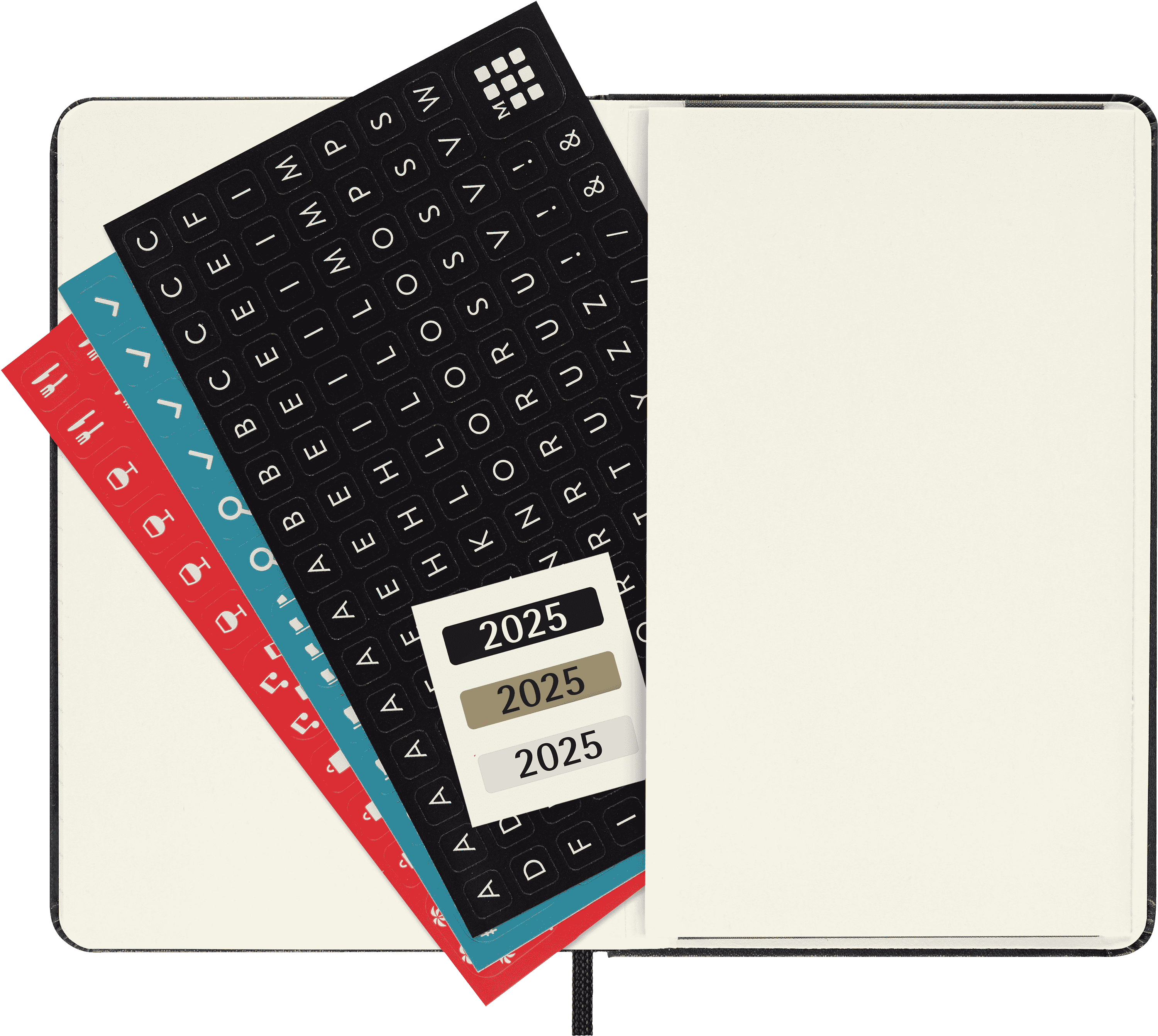 Classic Planner 2025 Pocket Weekly vertical, hard cover, 12 months