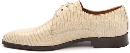 Melik Schoen Derby Alberca Lizard Beige 54879SS-7408 Beige Lizard kopen