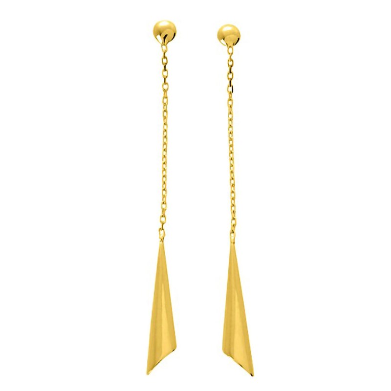 Boucles d'oreilles Femme pendantes - Or 18 Carats