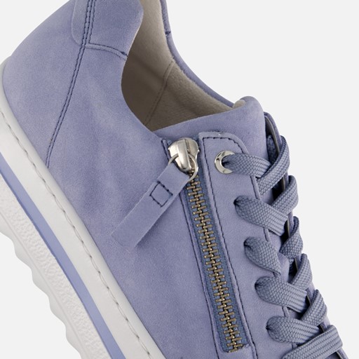 Gabor Sneakers blauw Suede