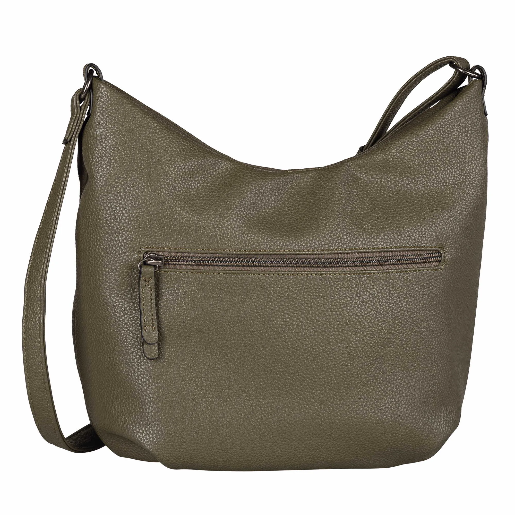 TOM TAILOR Beuteltasche Khaki Lederimitat