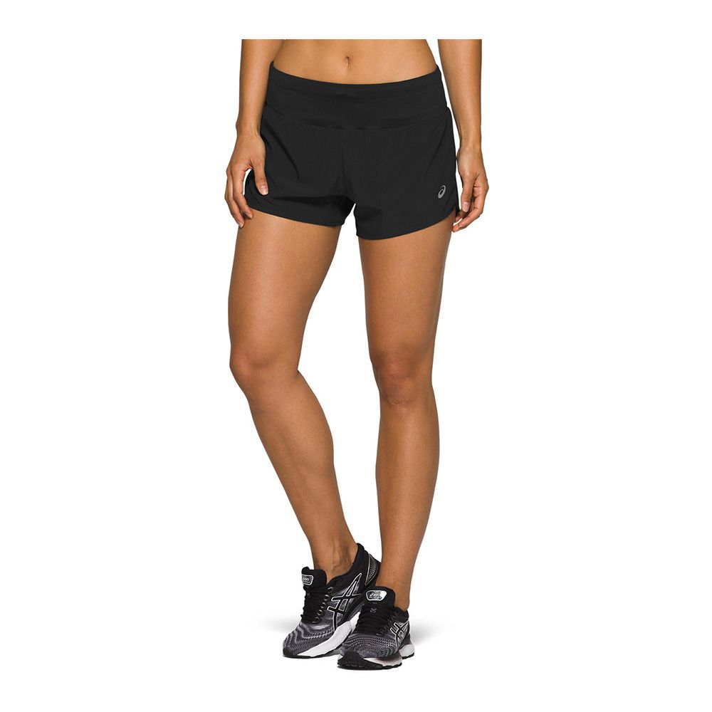Asics ROAD 3.5IN - Short Femme performance black