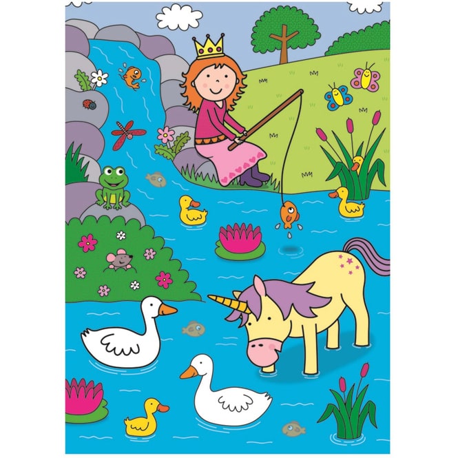 Malblock - Water Magic - Unicorns