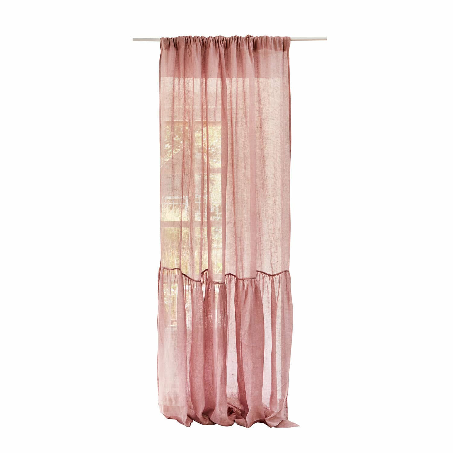 Gardine Drimmelen 135x250 cm | rosa