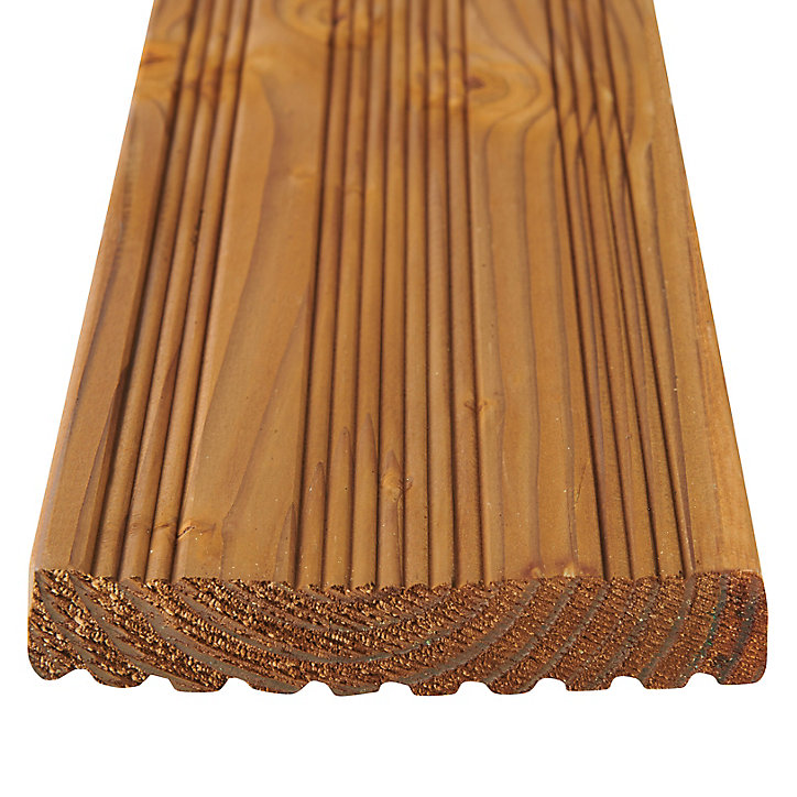 Lame de terrasse douglas brun Soren L.300 x l.14,4 cm
