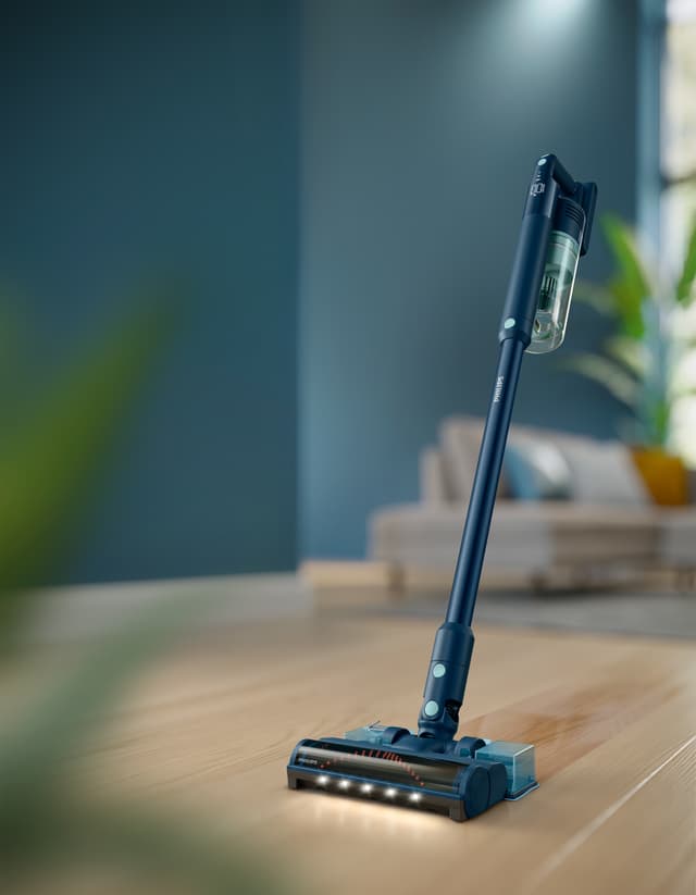 Philips 5000 Series ledningsfri stangstøvsuger XC5041/01 (blå)