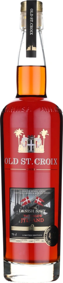 OLD ST. CROIX ROYAL DANISH NAVY THE FRIGATE JYLLAND RUM 70CL