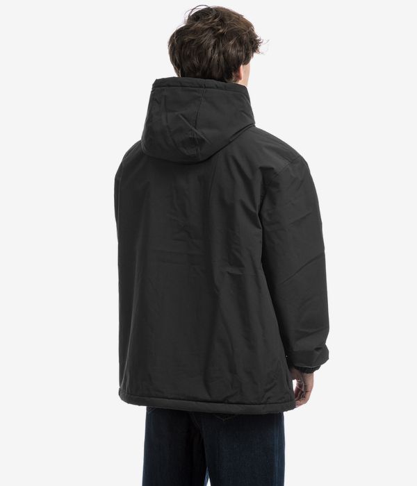Carhartt WIP Hooded Coach Jacke (black white)