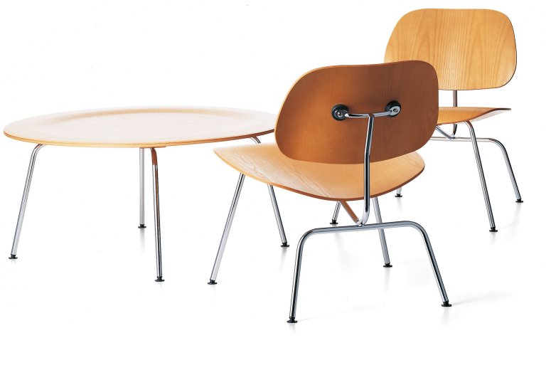 Vitra LCM fauteuil naturel