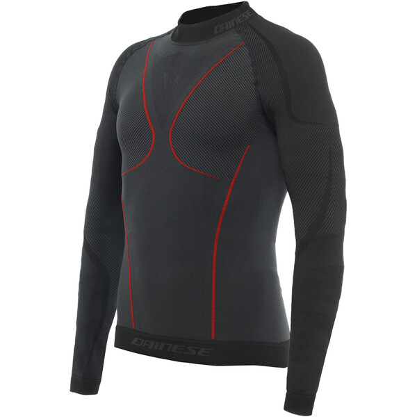 Dainese - T-shirt Thermique Thermo LS Noir / Rouge