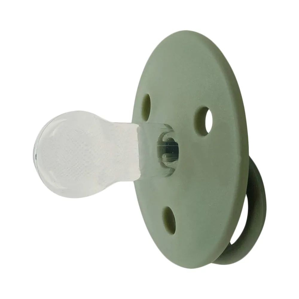 Mininor silikonesut 6 mdr , grøn - 2 stk
