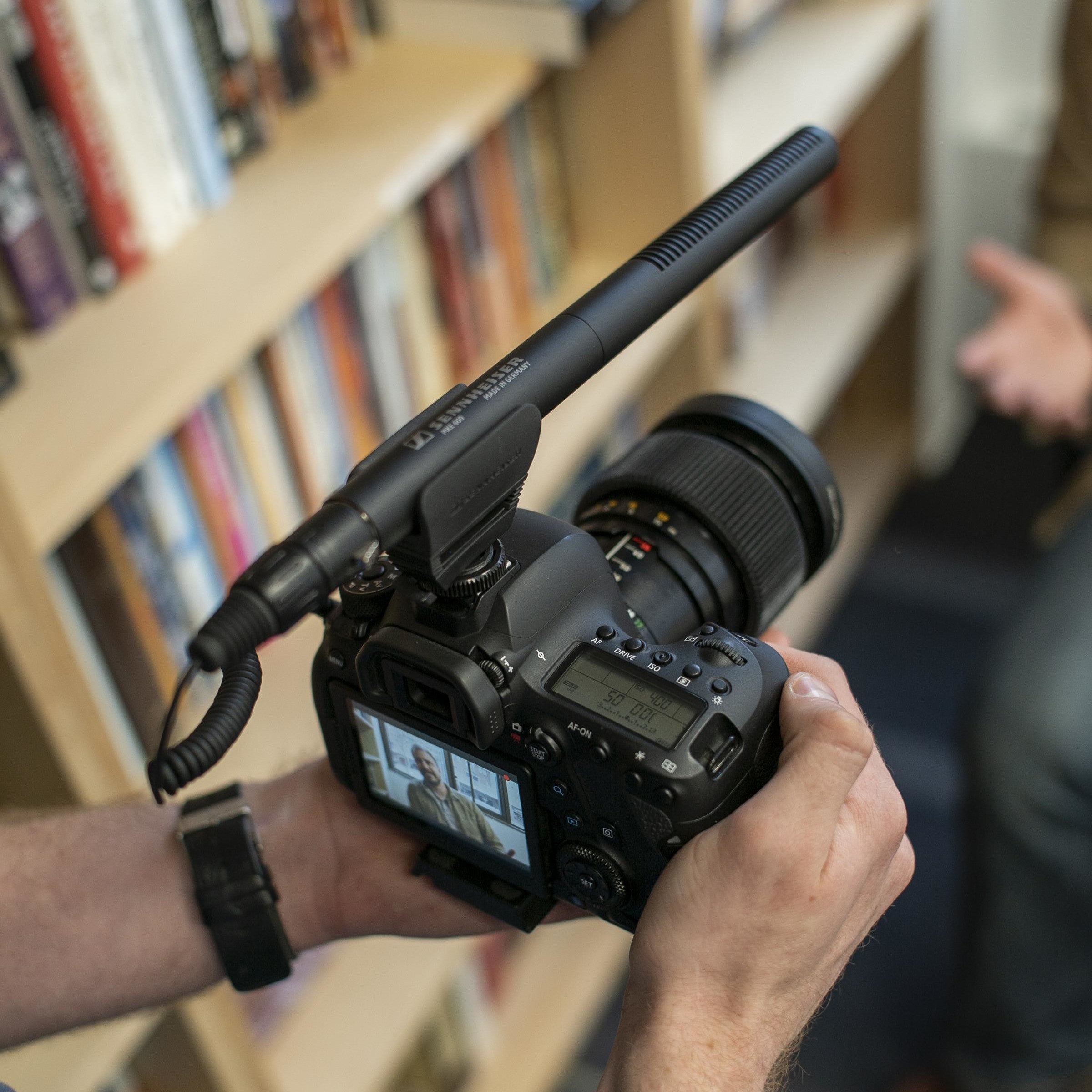 Sennheiser MKE 600 shotgun microfoon