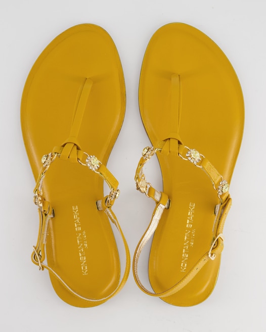 Konstantin Starke Farfallina Sandalen in Gelb