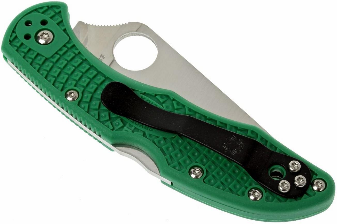 Spyderco Delica 4 Green C11FPGR zakmes