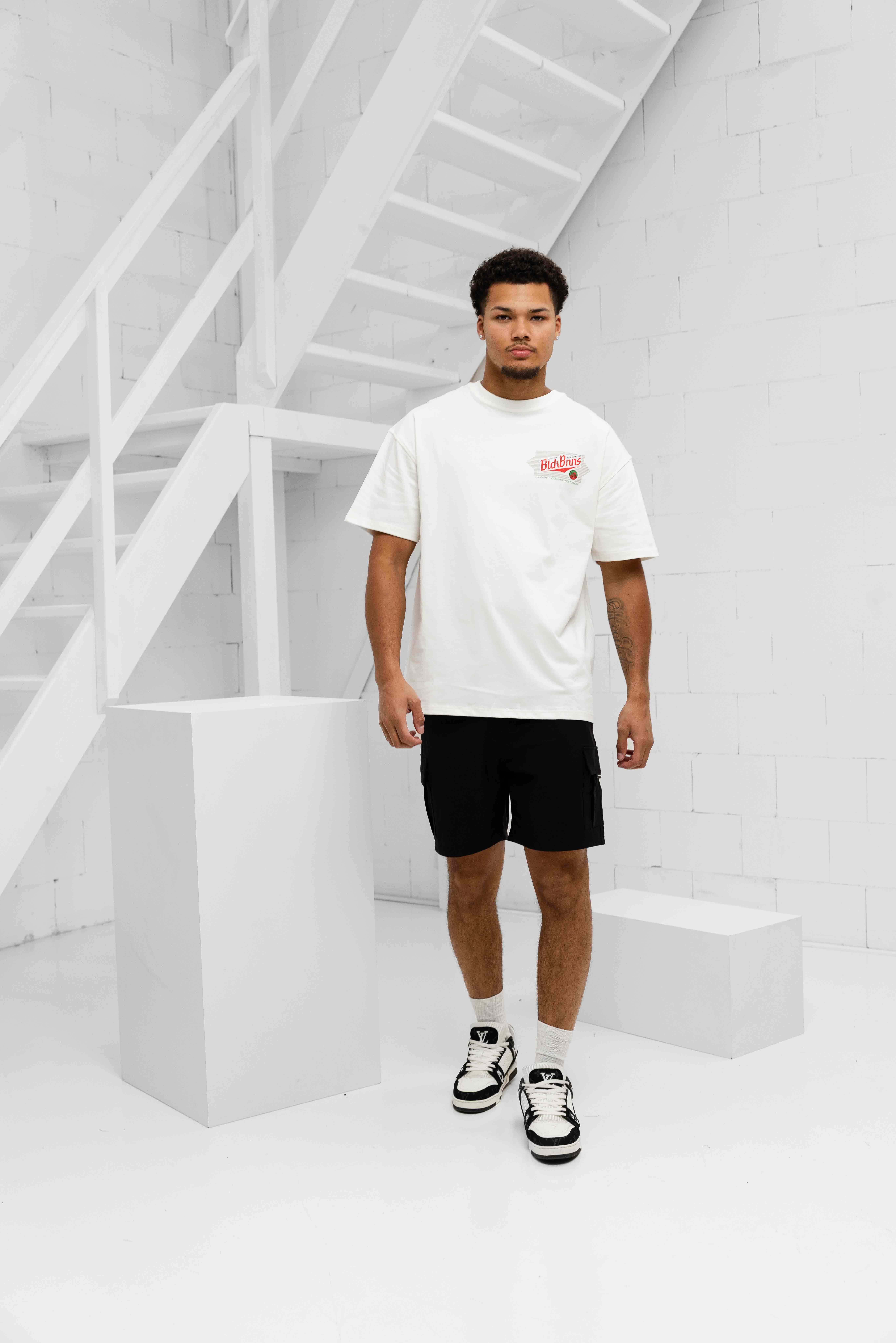 Black Bananas Delta Cargo Korte Broek Heren Zwart
