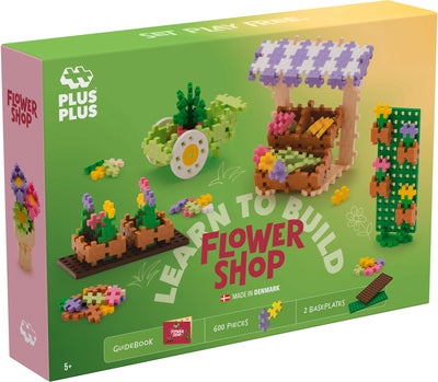 Plus-Plus Learn To Build Flower Shop Byggesett
