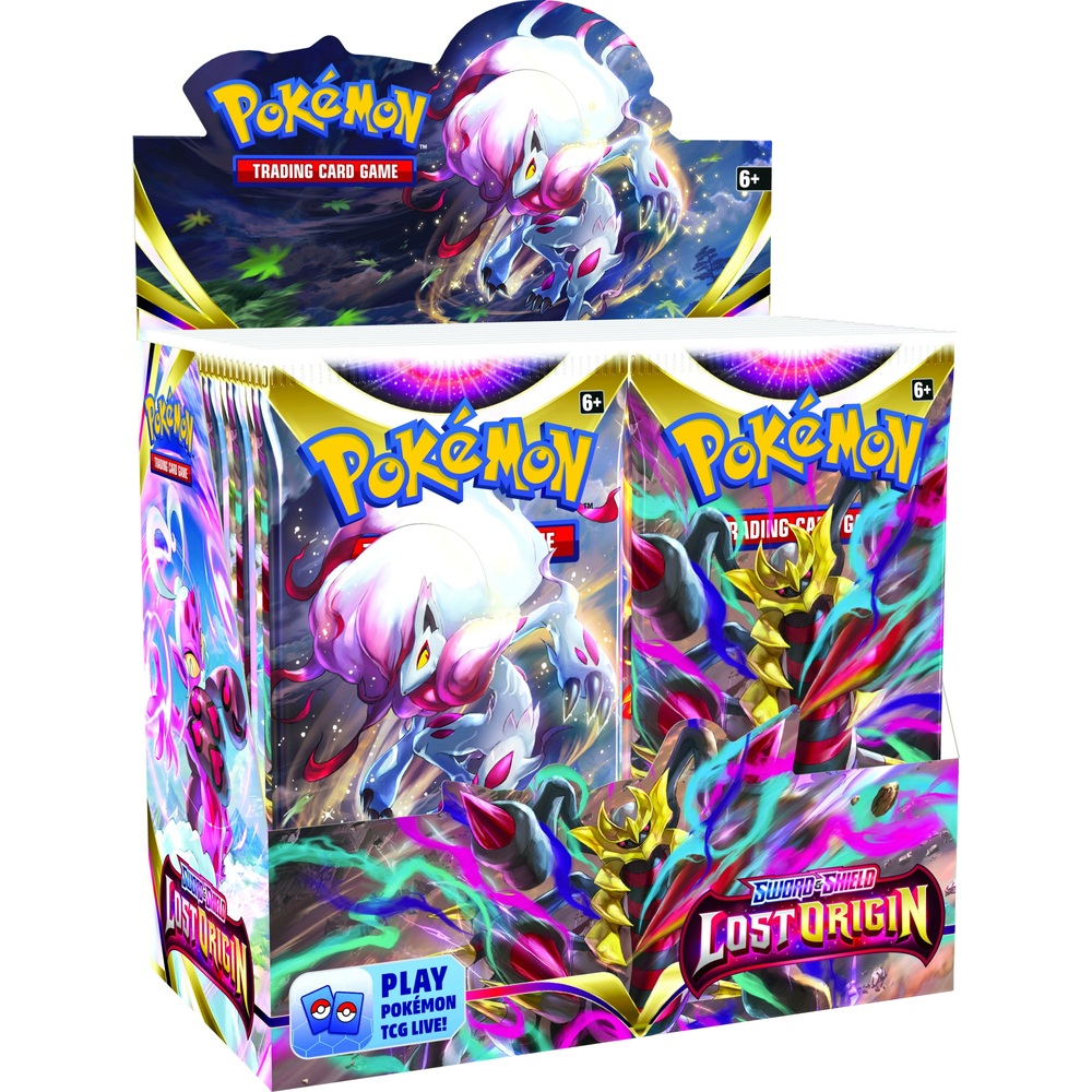 Pokémon-Sammelkartenspiel: Schwert & Schild 11 Boosterpacks der Verlorenen Ursprünge