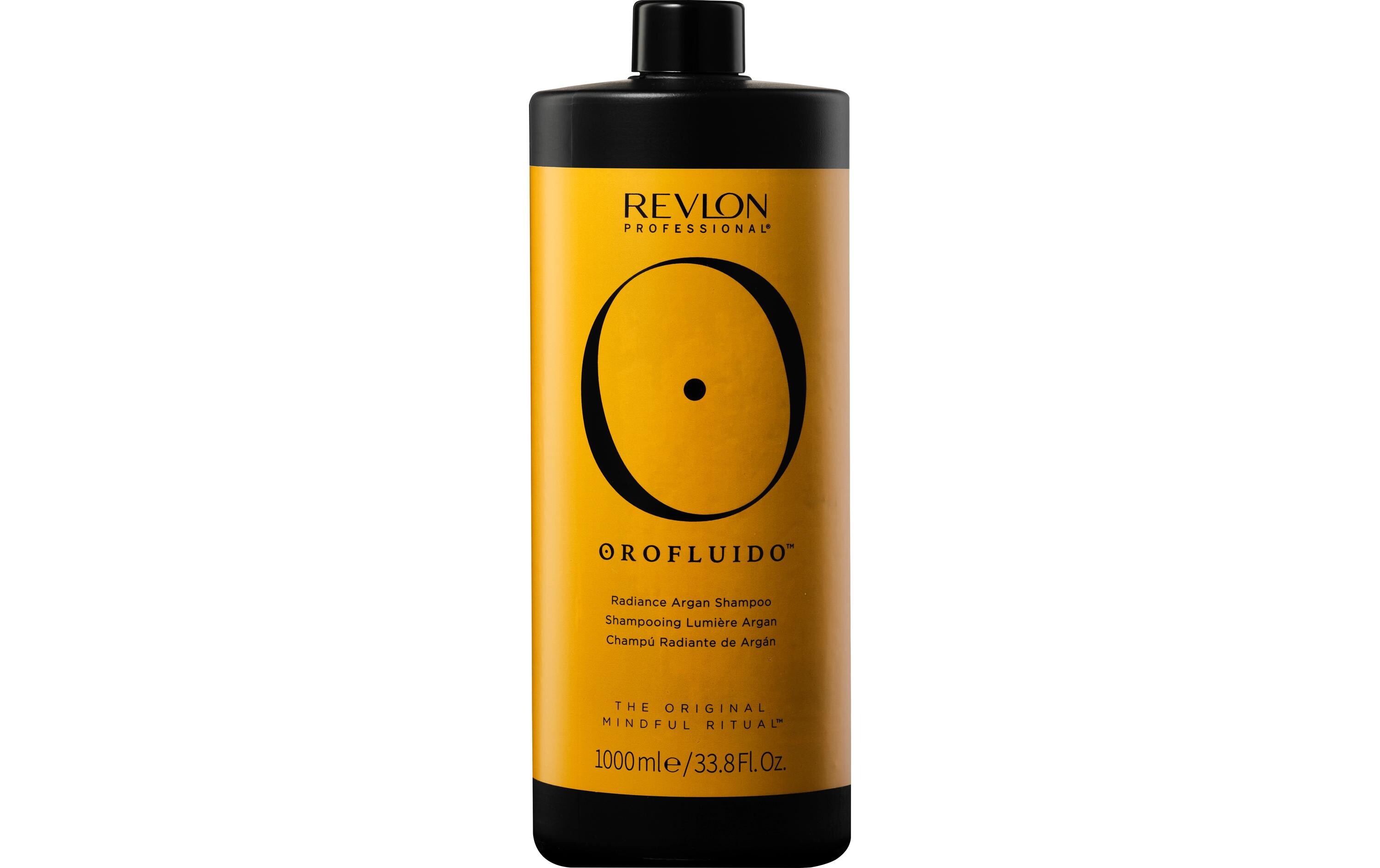 Shampoo Orofluido Radiance Argan 1000 mlHaarshampoo spendet Feuchtigkeit, glättet das Haar und hinterlässt es glänzend sowie zart duftend