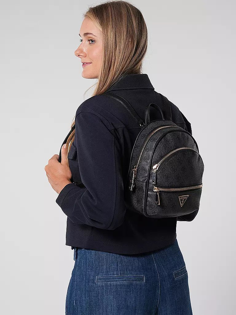 GUESS Rucksack MANHATTEN Small schwarz