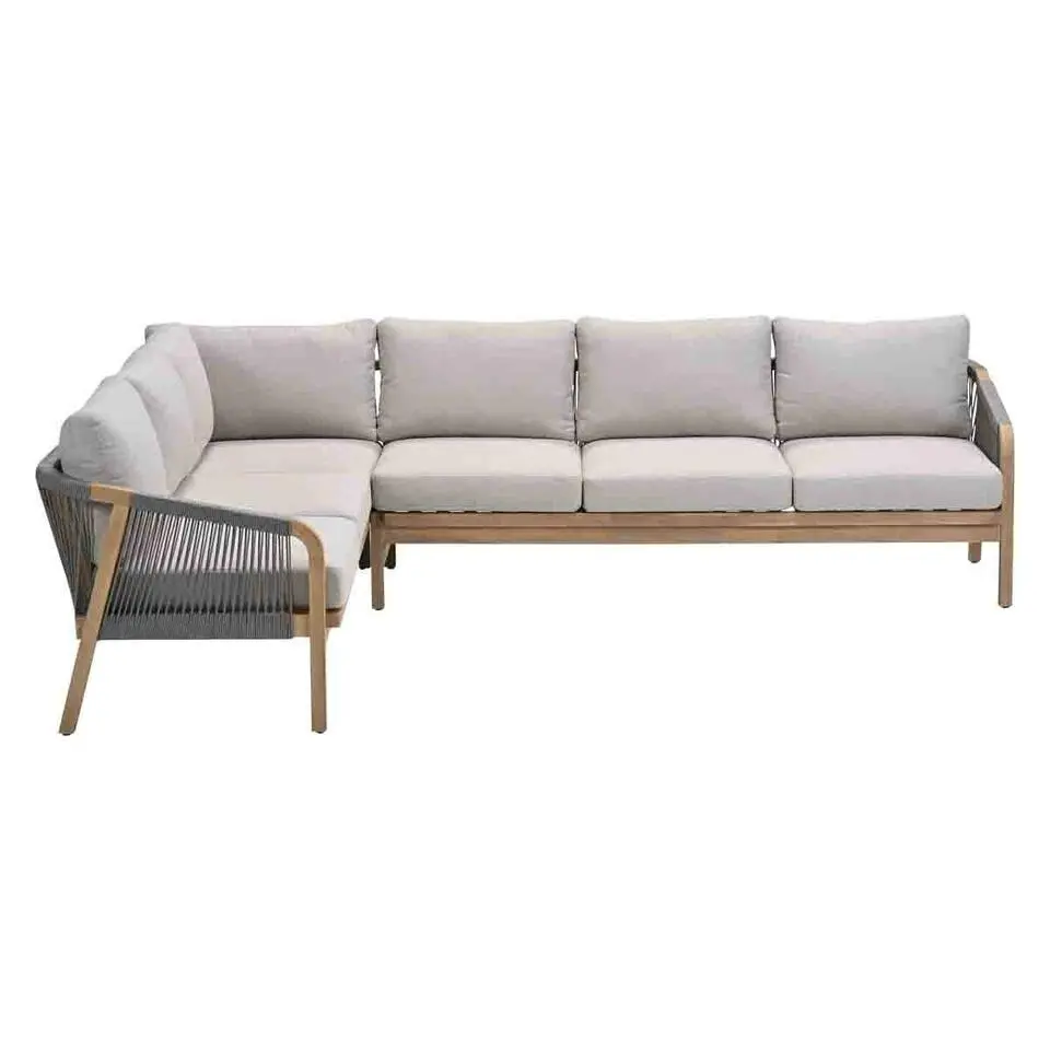 Garden Impressions Alora lounge dining set 2-delig links - grey sand