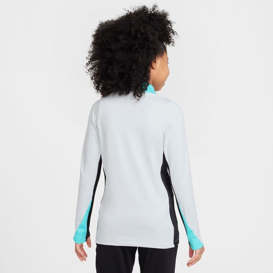 Nike Maillot d'Entraînement Dri-FIT Strike - Blanc/Noir/Turquoise Enfant