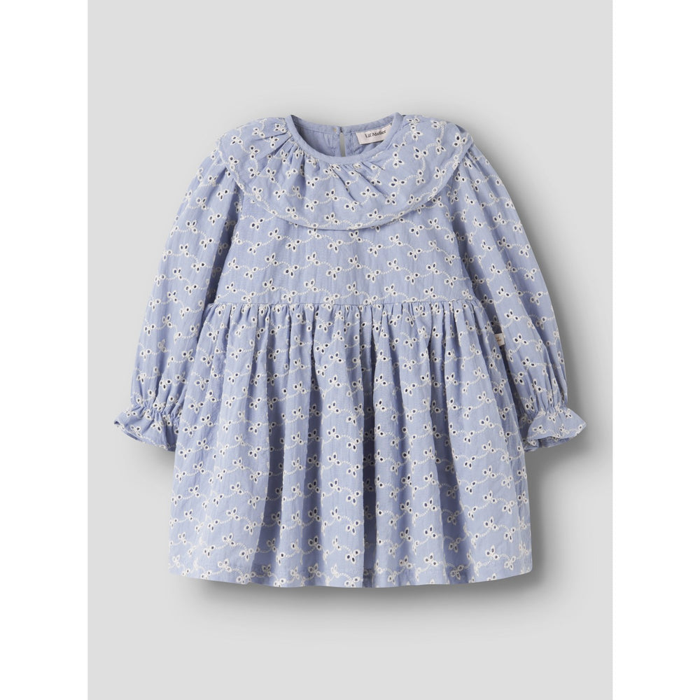 Køb Lil'Atelier Zen Blue Nmftessie Ls Loose Kjole Lil