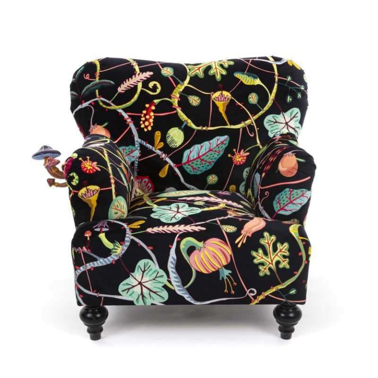 Seletti Botanical Diva fauteuil wit