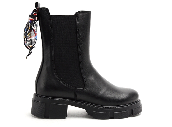 Goodstep boots bottine plates femme berry 3623 noir