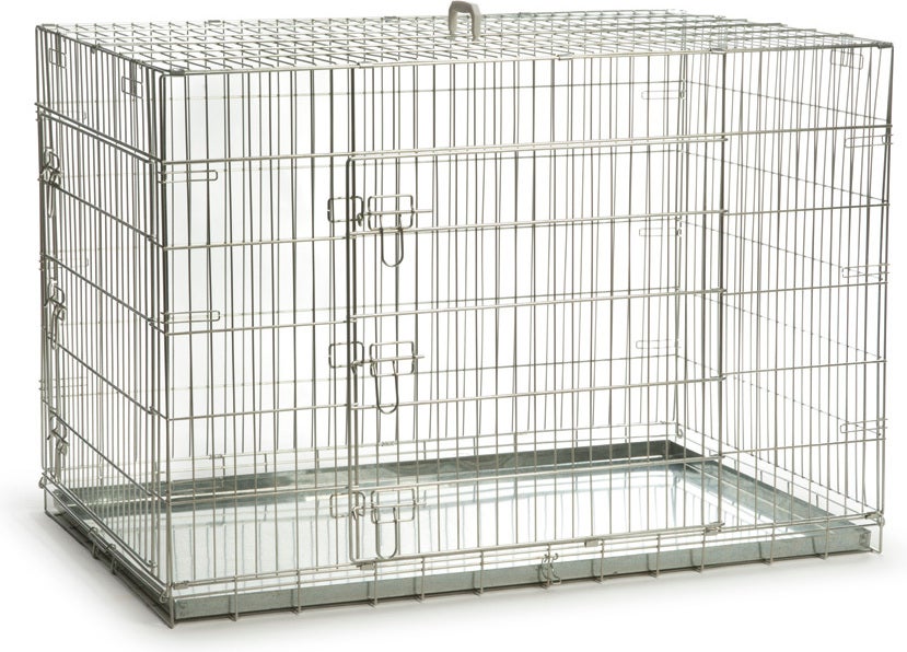 Beeztees hondenbench zilver 121 x 78 x 84 cm