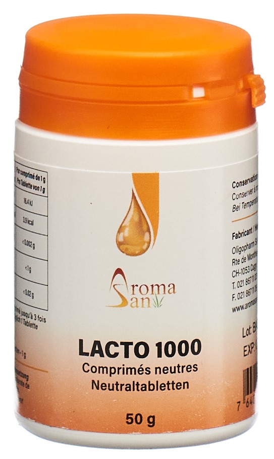 Aromasan Lacto 1000 Tabl für ätherische Öle Ds 50 Stk