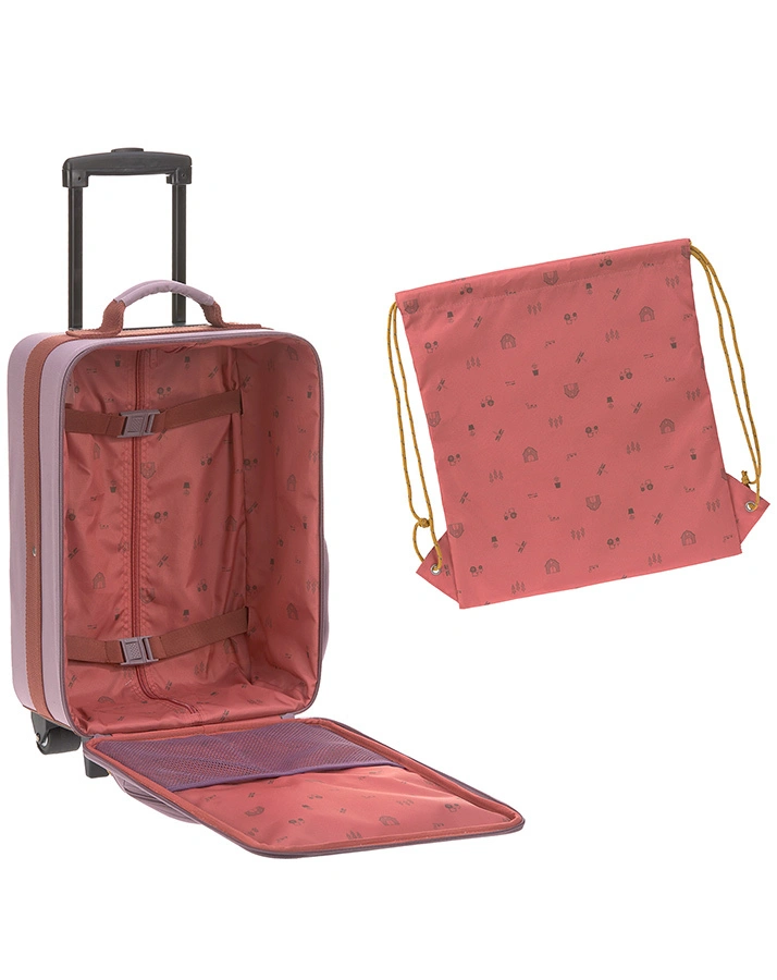 Kinder-Trolley ADVENTURE – DRAGONFLY (29x46x19) in braun