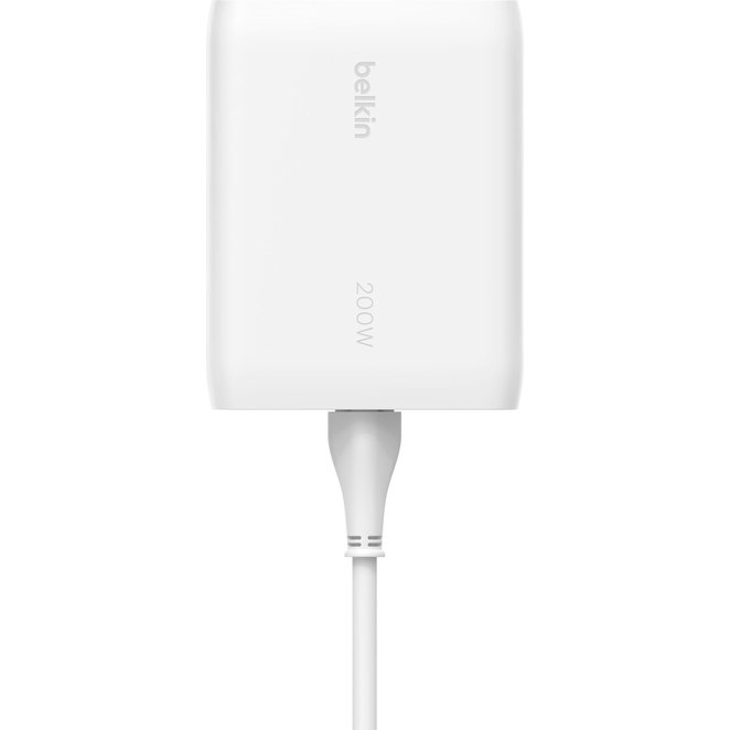 Belkin BoostCharge Pro Ordinateur portable, Smartphone, Tablette Blanc Secteur Charge rapide Intérieure