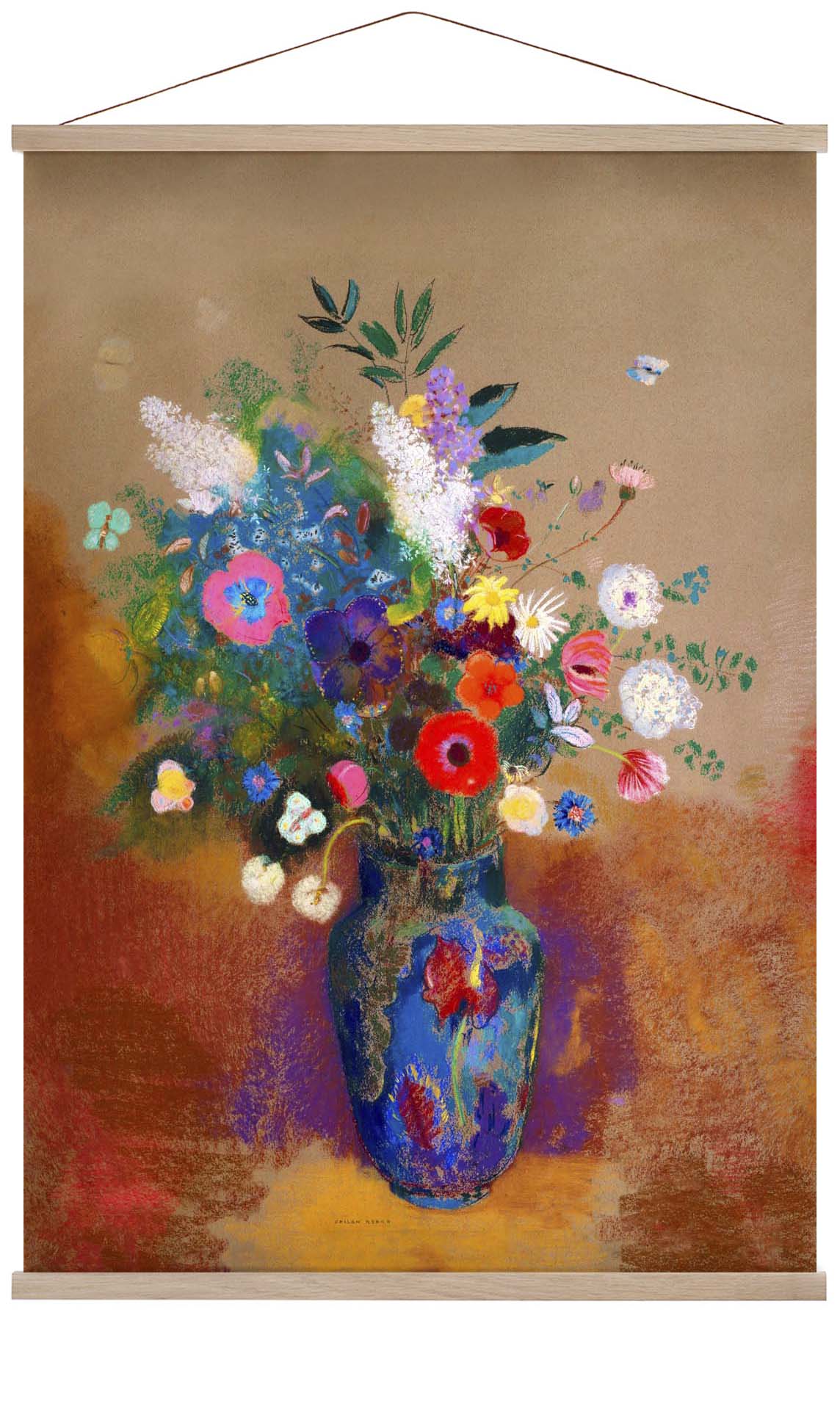 Blumenstrauß Gemälde von Odilon Redon